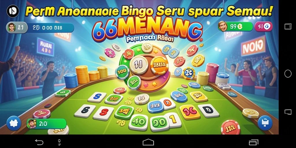 Tangkapan layar gameplay seru Bingo di 66MENANG.