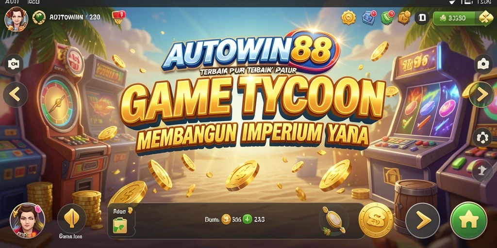 Tangkapan layar gameplay AUTOWIN88 menampilkan pengelolaan bisnis yang mendalam.