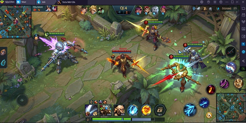 Gameplay seru dengan grafik menawan di QQ222.